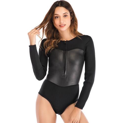 SBART Sbart 2MM One-piece Long Sleeve Diving Suit Waterproof Mother Suit Snorkeling Warm Winter Swimming Diving Suit Bathing