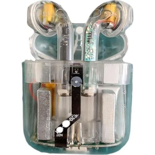 TWS earplugs with charging box transparent high-quality ANC bluetooth headset tiger head standard motherboard headset
