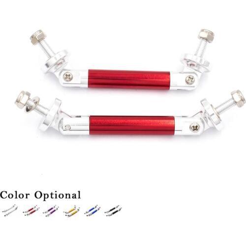 Universal Racing Front Bumper Lip Splitter Rod Strut Tie Bar Support Kit Bumpers/universal front bumper lip TT100401