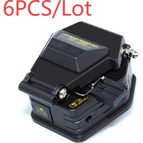 High Precision SKL-6C Fiber cleaver cable cutting knife FTTH fiber optic knife tools cutter Fiber Cleavers 16 surface blade