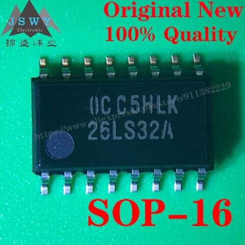 10pcs AM26LS32ACNSR SOP-16 Semiconductor Interface IC RS-422 Interface Integrated Circuit Chip for Module arduino nano BOM Order