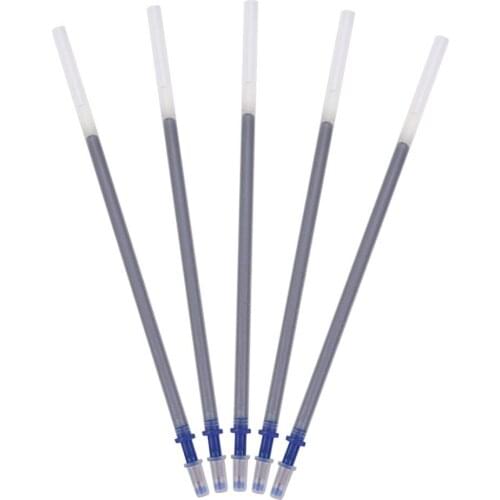 100pcs Mercury Refillable Pen Water Erasable Pens Fabric Leather Embroidery Marker