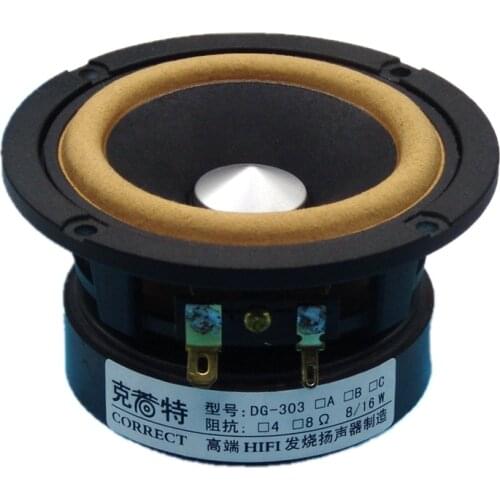 2pcs 3 inch full range speaker aluminum cone rack leather edge bluetooth speaker desktop bookshelf