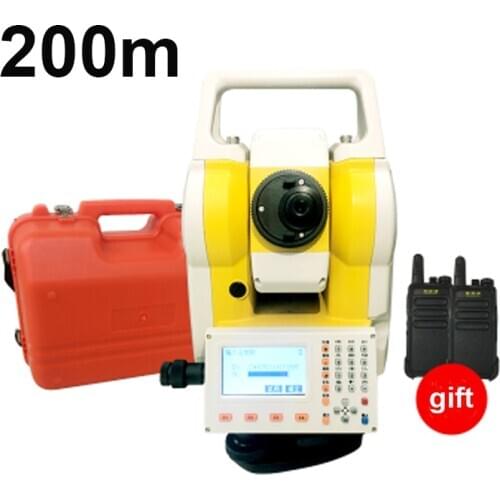 2" Total Station Professional surveying equipment No prism 200m, single prism 2000m reflectorless