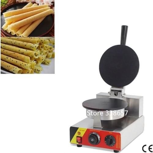 220v/110v egg roll wrapping waffle maker machine