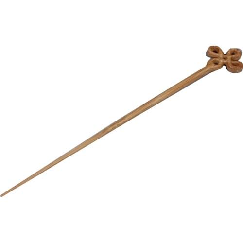 Bamboo tea needle and bamboo pot needle are hand-carved to clear the spout. Boutique Maroon