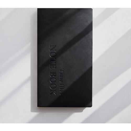 R9UA Mini PU Travel Journal 228 Pages A6 Notepad Travel Notebook Soft PU Cover Business Notepad PU Handbook for Office Adult