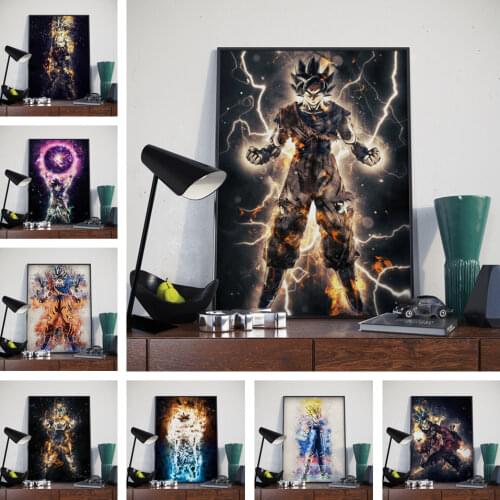 Anime Movie Comics Nordic Wall Art Painting Print On Canvas Poster Pictures Home Decor Childrens For Kids Bedroom