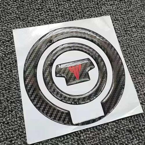 Tank Cap Cover Pad Carbon-look Motorcycle sticker Fuel Gas Cap Protector Decals Case for YAMAHA MT 01 03 07 09 10 FZ XSR700 900