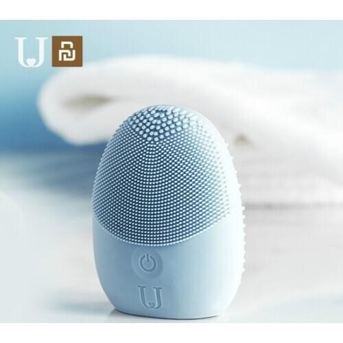 HOT JORDAN & JUDY Face Cleaning Mini Electric Massage Brush Washing Machine Waterproof Silicone Deeply Cleansing Tools