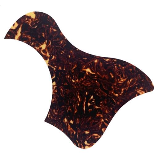 KAISH HummingBird Acoustic Guitar Pickguard Adhesive Scratch Plate Dark Brown Tortoise