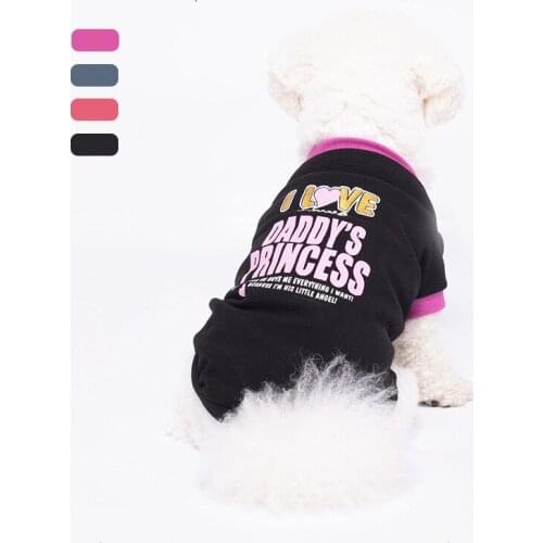 New Autumn Pet Clothes Big Dogs and Dogs Clothes Wholesale Cat Clothes T-shirt Printing Hoodie