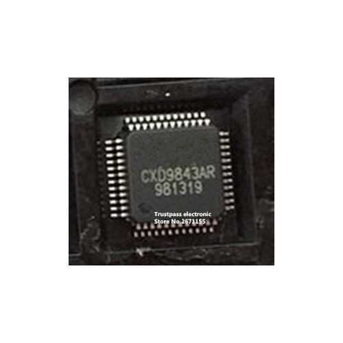 100% NEW ORIGINAL CXD9843AR CXD9843 QFP-48