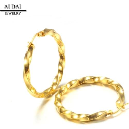 2020 new trendy women all-match simple temperament circle ring ear buckle Korean personality earrings