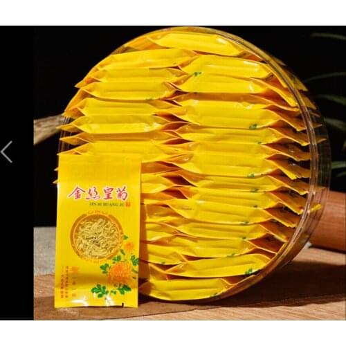 2020 New Gold Silk King Chrysanthemum Flower Tea 30Bags Box Oolong Tea Beauty and Slimming