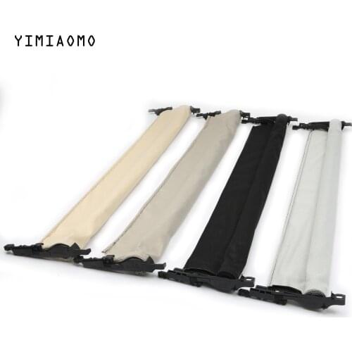 New 5G6 877 307 A Car Sunroof Curtain Nylon For Golf MK7 2014-2017 Golf R32 GTI Rabbit 2015-2020 Black Gray Beige 5G6 877 307 C