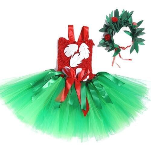 Baby Girl Lilo Tutu Dress Summer Hawaii Dance Dresses Toddler Infant Lilo Birthday Role Play Outfit Costume With Hat Headband XL