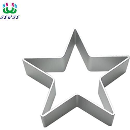 Five-pointed Star Shape Cake Decorating Fondant Cutters Tools,Lucky Star Biscuit Baking Molds,Direct Selling