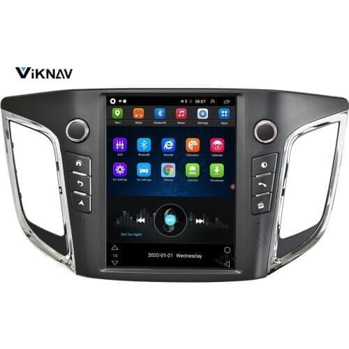 Tesla Style Android car radio GPS for-Hyundai IX25 2014 2016 2017 2018 Auto GPS head unit multimedia player video 10.4 inch