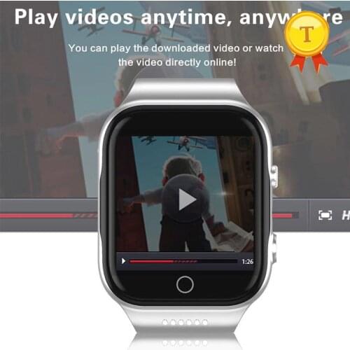 New 2g 3G smart watch sim quad core ram 1GB+ROM 16GB andriod 5.1 smartwatch support pedometer camera play watch video function