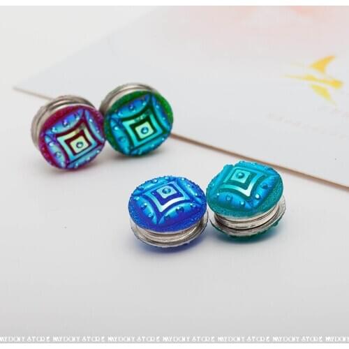 XT77 fashion headwear scarf magnet brooch Round hijab clips