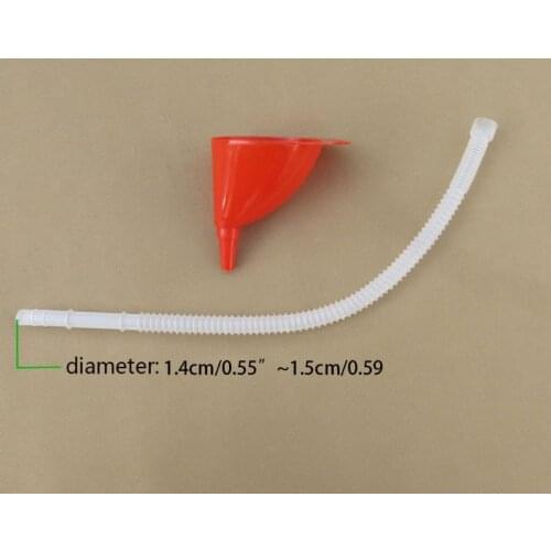 Car Refueling Funnel Detachable Hose Gasoline Engine Oil Additive Motorcycle Farm Machine Use Convenient Anti-leakage