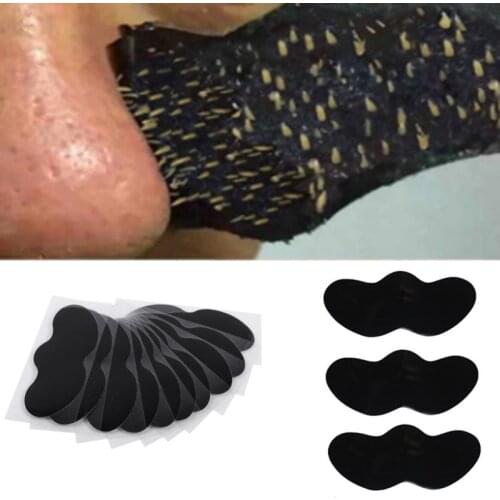 10/20/60PCS Bamboo Charcoal Blackhead Remover Nose Mask Deep Clean Nose Cleansing Strips Black Head Remover Tool