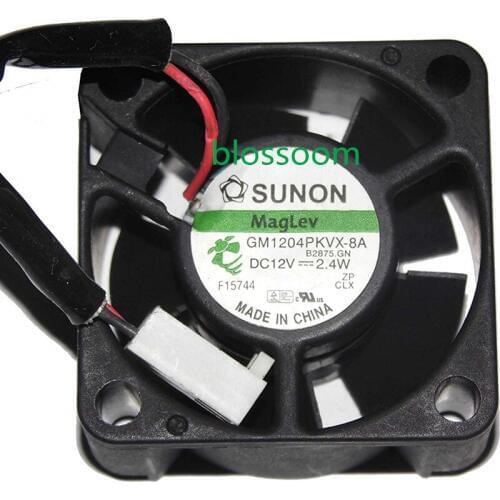 4020 GM1204PKVX-8A 12V 2.4W 2Wire Cooling Fan