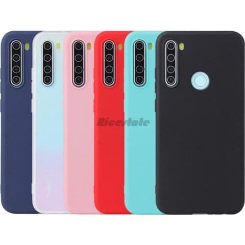 Redmi Note 8 Silicon TPU Case For Xiaomi Redmi Note 8 Matte Matte color Cases Note 8 Bumper back cover