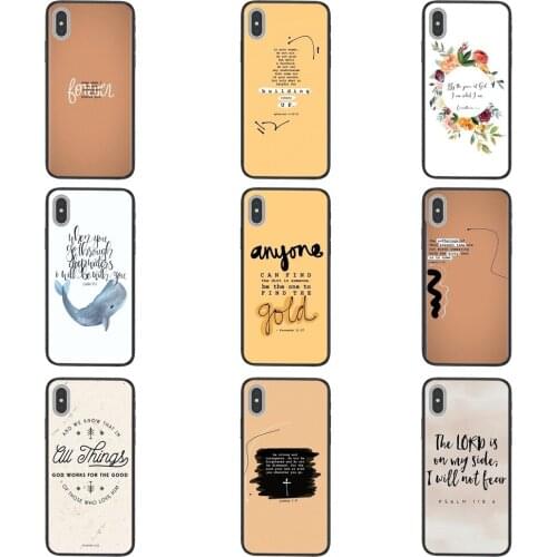 Bible Jesus God Quotes Mobile Pouch Bags For Samsung Galaxy A72 A71 A70 A50 A40 A30 A20 A10S A02 A51 A32 A31 4G 5G Serve Up