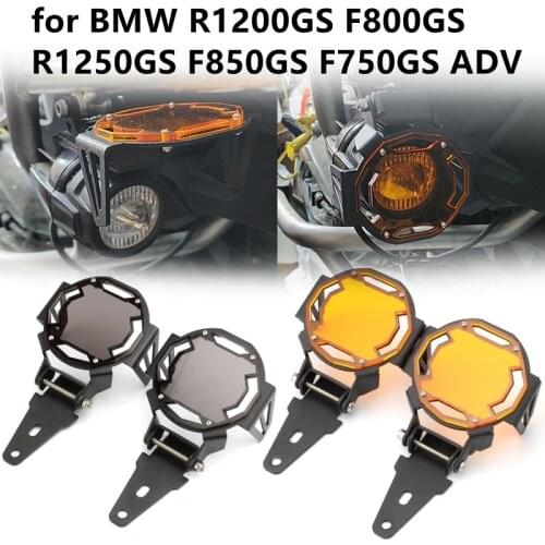 For BMW R1200GS F800GS R1250GS F850GS F750GS ADV New Motorcycle Flipable Fog Light Protector Guard Lamp Cover