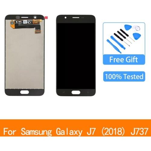 For Samsung Galaxy J7 2018 LCD Display Touch Screen Digitizer Replacement For Samsung J737 J737F Lcd Screen