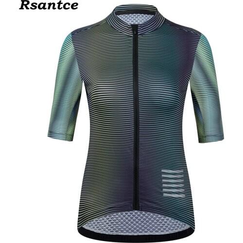 LECOL 2020 Cycling Jersey Men Summer Short Sleeve Cycle Clothing MTB Road Bike Riding Wear Breathable Sport Shirt
