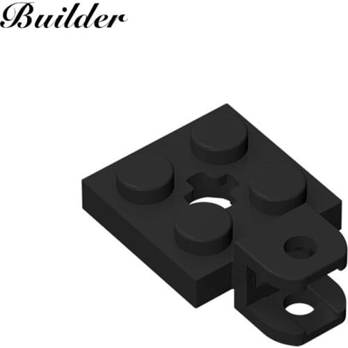 Little Builder 63082 MOC Bricks 2x2 Board with Traction Ball Socket 10pcs Building Blocks DIY Puzzle Assembles Particles Toys