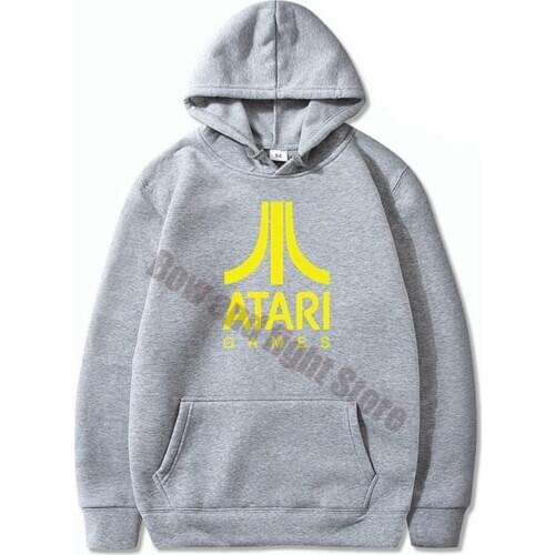 Hot 2020 ATARI Fashion Men Hoodies Cool Printed Clothing Women Sweatshirt Hoody Tops Size S-XXXL