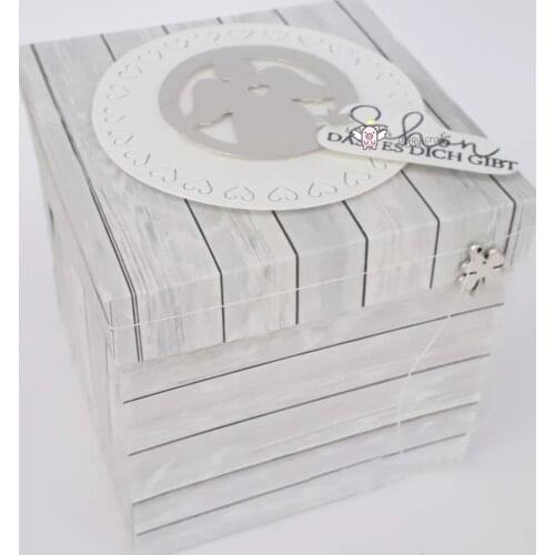 Mmao Crafts Metal Steel Cutting Dies Pentagram wing heart circle Stencil For DIY Scrapbooking Paper/photo Cards Embossing Dies