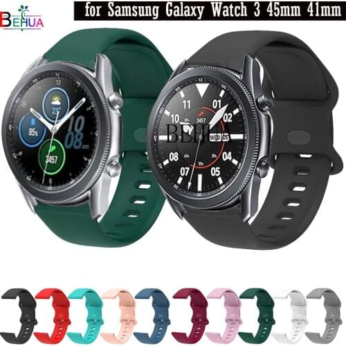 22mm 20mm Band For Samsung Galaxy Watch 3 45mm 41mm Galaxy Watch 42 46mm Gear S3 S2 Watchband Bracelet Strap For Huawei GT 2 new