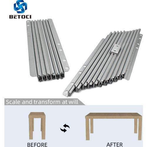 BETOCI cabinet folding table telescopic track small home multifunctional desk bar telescopic slide hardware accessories