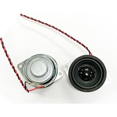 SOTAMIA 2Pcs 36MM Mini Audio Speakers 4 Ohm 3W Portable Sound Speaker Rubber Edge Home Theater Loudspeaker DIY Audio