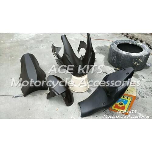 Fiberglass racetrack version For Kawasaki Ninja ZX10R 2016 2017 2018 2019 Any color No.FF2260