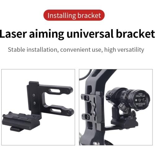 Arrows Sight shooting Scope Bracket for ArcheryAluminum Alloy Suitable LH RH Arcs Fully Adjustable