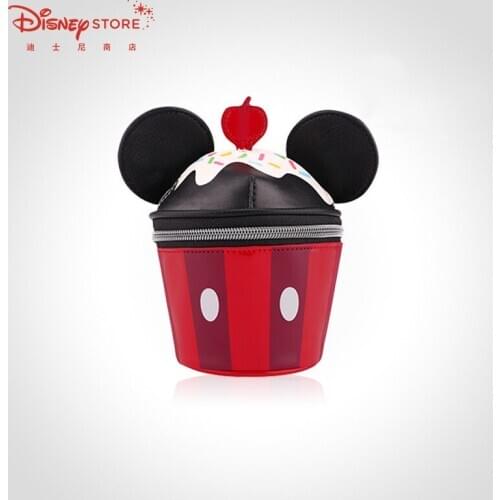 New Disney Mickey Mouse Cartoon Storage Bag Women Cosmetic Bag Girl Makeup Case Pouch Bag