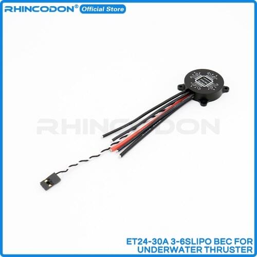 3-6SLiPo 30A Parts Dual Way ESC Brushless Speed Controller With Heat Sink for RC ROV Underwater robotics Thruster Boat Submarine