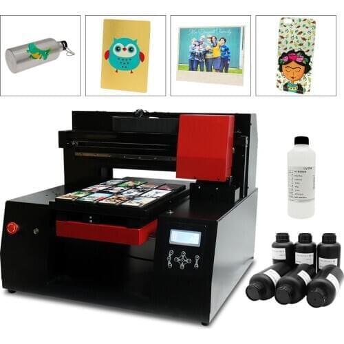 OYfame Automatic A3 UV Printer 3060 A3 uv Printer Phone Cover Printer Metal Acrylic Wood Bottle A3 UV Flatbed Printing Machine