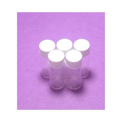 10ML Clear Reagent Bottle,Sample,Penicillin Vials,With PP Screw Lid,5PCS/LOT