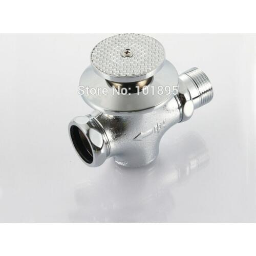 L16702 Brass Foot-pressing Pedal Type Toilet Flush Valve