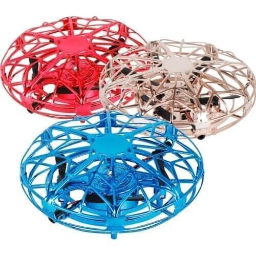 Mini Helicopter UFO Drone Infraed Hand Sensing Aircraft Electronic Model Small drone Toy For Children Christmas New Year Gifts