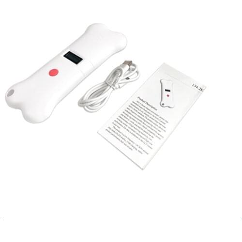 New release pet favorate ISO11784/785 FDX-B dog chip scanner implanted pet microchip reader animal identification