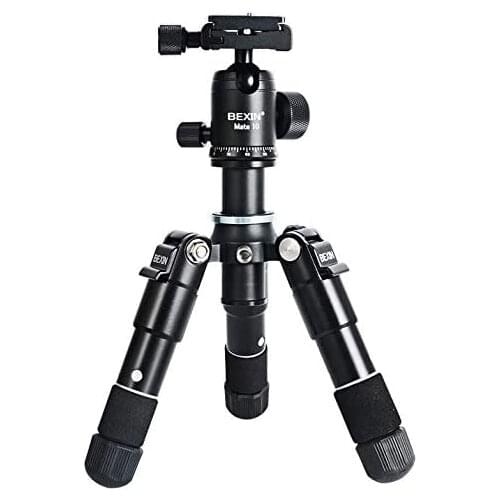 Solid Quality Tabletop Lightweight Portable Flexible Mini Camera Tripod for Phone DSLR Camera with Up to 5kg/11lb Load Capacity