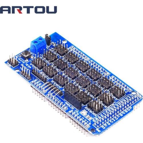 1pcs MEGA Sensor Shield V1.0 V2.0 dedicated sensor expansion board for arduino mega 2560 r3